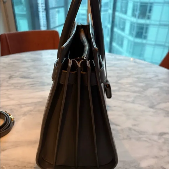 Saint Laurent Gray Sac De Jour Bag - Picture 6 of 8